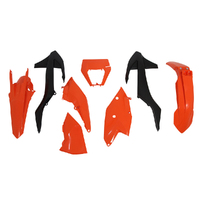 Rtech Plastic Kit with Headlight Surround for 2019 KTM 150 XCW 