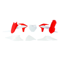 Rtech Orange/White Plastic Kit for 2022 KTM 450 XCF 