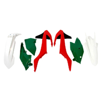 Rtech KTM Vintage Red / Green / White Plastic Kit 250SXF Factory Edition 2016-2017