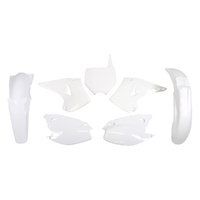 Rtech White Plastic Kit for 2003-2008 Kawasaki KX125 
