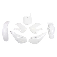 Rtech White Plastic Kit for 2001-2012 Kawasaki KX65 