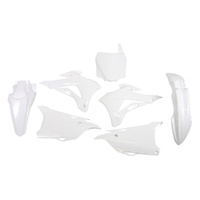 Rtech White Plastic Kit for 2021 Kawasaki KX100 