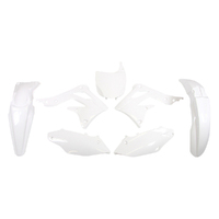 Rtech White Plastic Kit for 2012 Kawasaki KX450F 