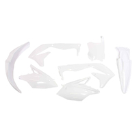 Rtech White Plastic Kit for 2016-2018 Kawasaki KX450F 