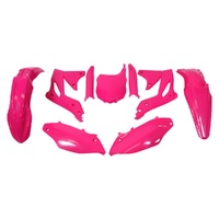 Rtech Neon Pink Plastic Kit for 2013-2015 Kawasaki KX250F 