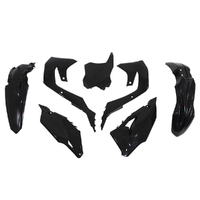 Rtech Black Plastic Kit for 2020-2023 Kawasaki KX450F 