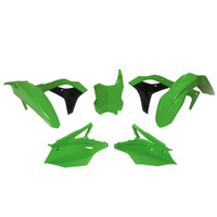 Rtech Green Plastic Kit for 2017-2018 Kawasaki KX250F 