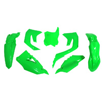 Rtech Neon Green Plastic Kit for 2021-2024 Kawasaki KX250F 