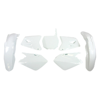 Rtech Suzuki White Plastic Kit RM250 2001-2008