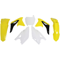 Rtech Yellow/Black/White Plastic Kit for 2018 Suzuki RMZ250 