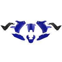 Rtech Revolution Blue/Black Plastic Kit for 2019-2024 Yamaha XTZ690 Tenere 