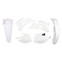 Rtech White Plastic Kit for 2007-2011 Yamaha WR450F 