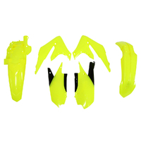 Rtech Neon Yellow Plastic Kit (Aftermarket Taillight Req) for 2020 Yamaha WR250F 