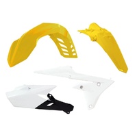 Rtech Yellow/White Plastic Kit for 2018 Yamaha WR450F 