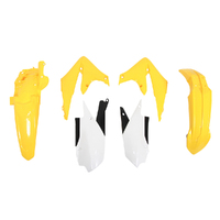 Rtech Yamaha Yellow / White Plastic Kit YZ450FX 2019-2020