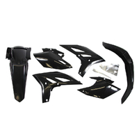 Rtech Black Plastic Kit for 2012 Yamaha WR450F 