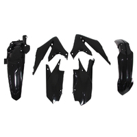 Rtech Black Plastic Kit (Aftermarket Taillight Req) for 2021-2023 Yamaha WR450F 