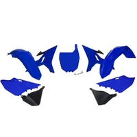 Rtech Blue/Black Plastic Revolution Kit for 2016-2020 Yamaha WR250 