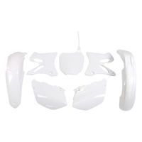 Rtech Yamaha White Plastic Kit YZ250 2002-2005