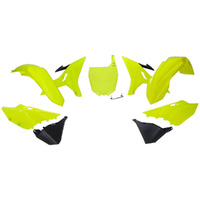 Rtech Neon Yellow Plastic Revolution Kit for 2015-2020 Yamaha YZ125 