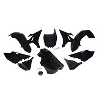 Rtech Black Plastic Revolution Kit for 2006-2014 Yamaha YZ125 