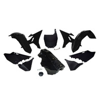 Rtech Black Plastic Revolution Kit for 2015-2020 Yamaha YZ125 