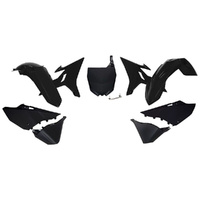 Rtech Black Plastic Revolution Kit for 2015-2020 Yamaha YZ125 