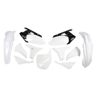 Rtech White Plastic Kit for 2013 Yamaha YZ450F 