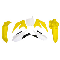 Rtech Yellow/White Plastic Kit for 2020 Yamaha YZ250FX 