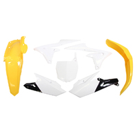 Rtech Yellow/White Plastic Kit for 2018 Yamaha YZ250F 