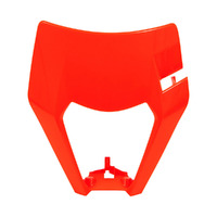 Rtech KTM 250EXCF 2017-2020 Neon Orange Six Days Front Headlight Surround