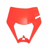 Rtech Orange Front Headlight Surround for 2023 KTM 150 EXC 