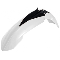 Rtech White/Black Front Fender for 2007-2012 KTM 250 SXF 