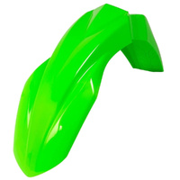 Rtech Neon Green Vented Front Fender for 2019-2024 Kawasaki KX250F 