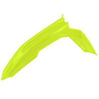 Rtech Neon Yellow Vented Front Fender for 2019-2024 Suzuki RMZ250 