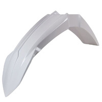 Rtech White Front Fender for 2020-2024 Yamaha YZ250FX 