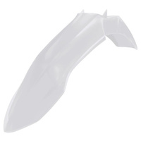 Rtech White Front Fender for 2024 Yamaha YZ250F 