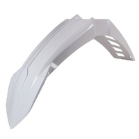 Rtech White Vented Front Fender for 2019-2023 Yamaha YZ450FX 
