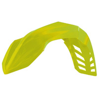 Rtech Yamaha YZ125 2015-2021 Neon Yellow Vented Front Fender
