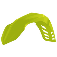 Rtech Restyle Neon Yellow Vented Front Fender for 2002-2014 Yamaha YZ125 