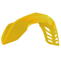 Rtech Yamaha YZ450FX 2016-2018 Yellow Vented Front Fender
