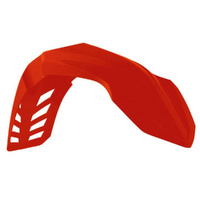 Rtech Revolution Neon Red Vented Front Fender for 2002-2021 Yamaha YZ250 