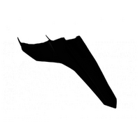 Rtech Black Rear Fender for 2021 GasGas MC65 