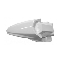 Rtech White Rear Fender for 2014-2020 Kawasaki KX100 