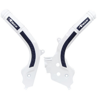 Rtech White/Black Frame Protectors for 2021-2023 GasGas EX250F 