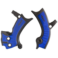 Rtech Black/Blue Frame Protectors for 2020-2024 Yamaha YZ250FX 