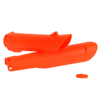 Rtech Neon Orange Fork Protectors for 2021-2023 GasGas EX250F 