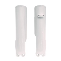Rtech White Fork Protectors for 2023 Husqvarna KTM TC125 Heritage 