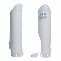 Rtech White Fork Protectors for 2021-2023 GasGas MC65 