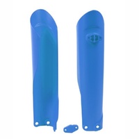 Rtech Vintage Light Blue Fork Protectors for 2018-2022 Husqvarna TE300i 